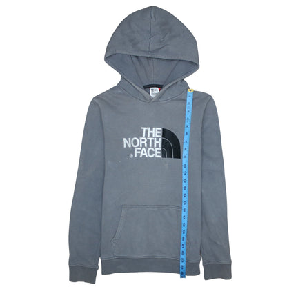 The North Face Boys Grey XL Pullover Hoodie Sweatshirt 100% Cotton