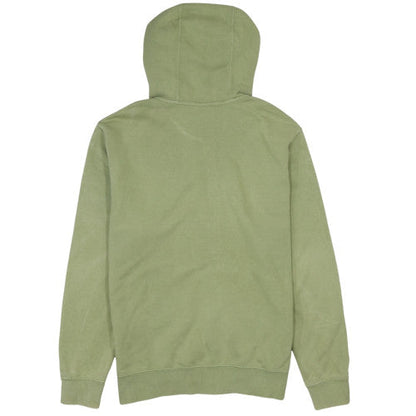 Nike Men's Green Full Zip Hoodie M Regular Fit Cotton Fleece