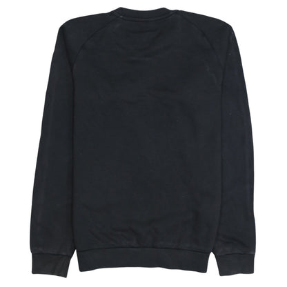 adidas Men's Black Small Pullover Crew Neck Sweatshirt