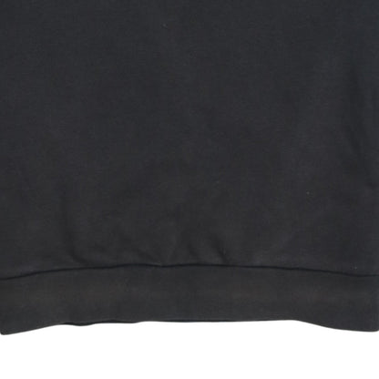 adidas Men's Black Small Pullover Crew Neck Sweatshirt