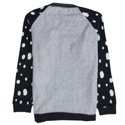 Love to Lounge Disney 101 Dalmatians Grey Fleece Pyjama Top Women’s Size 10-12