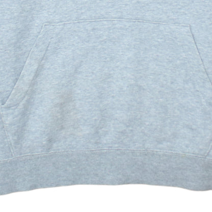 Nike Men's Grey Pullover Hoodie Small Fleece Logo Sportswear
