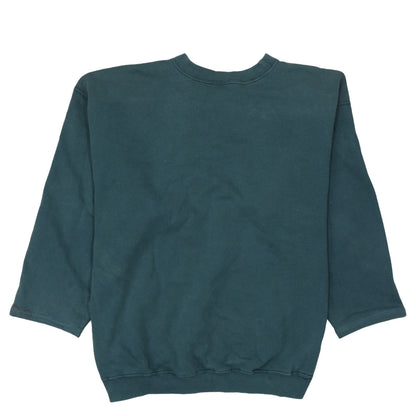 Nike Women’s Green Crew Neck Pullover Sweatshirt Size L