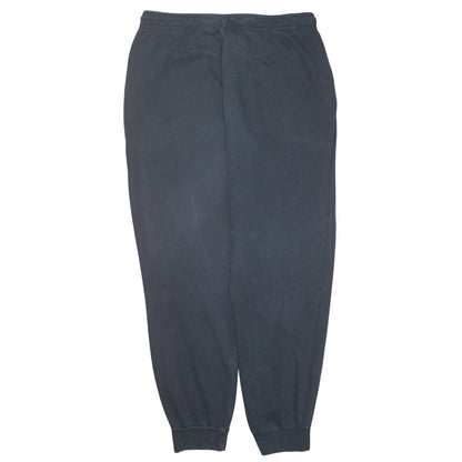Nike Mens Black Jogger Trousers L Regular Fit Fleece Activewear