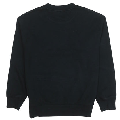 Levi's Men's Black Logo Crew Neck Sweatshirt M