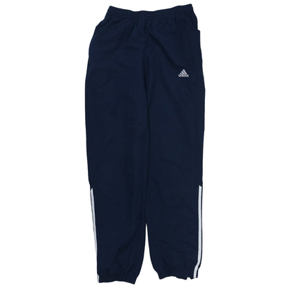 Adidas Men's Blue Track Pants Size S Elastic Waist Lightweight Activewear
