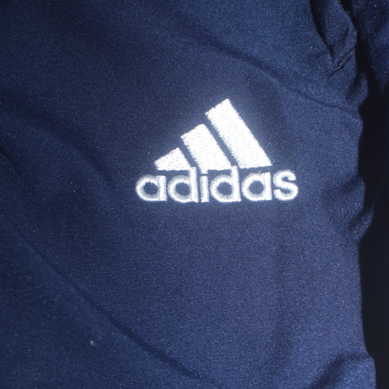 Adidas Men's Blue Track Pants Size S Elastic Waist Lightweight Activewear