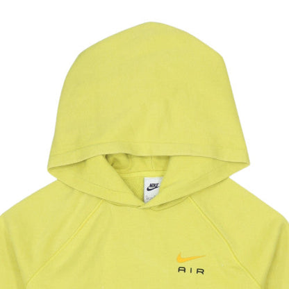Nike Boys Yellow Pullover Hoodie XL Fleece Logo Air Sportswear