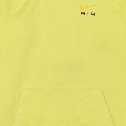 Nike Boys Yellow Pullover Hoodie XL Fleece Logo Air Sportswear