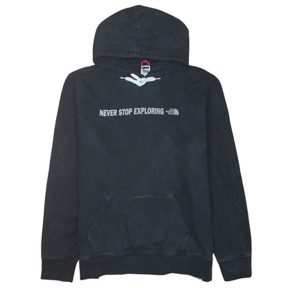The North Face Mens Black XL Pullover Hoodie Never Stop Exploring
