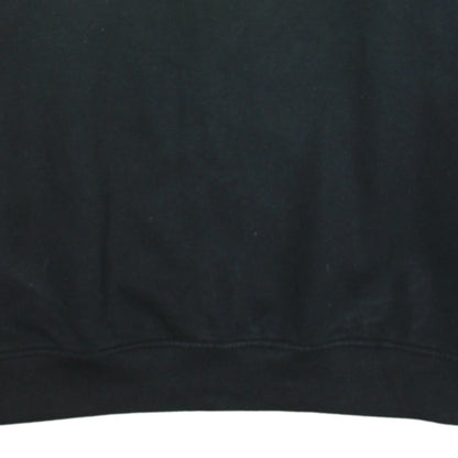 Kappa Men's Black XL Pullover Hoodie with Logo Graphic Print
