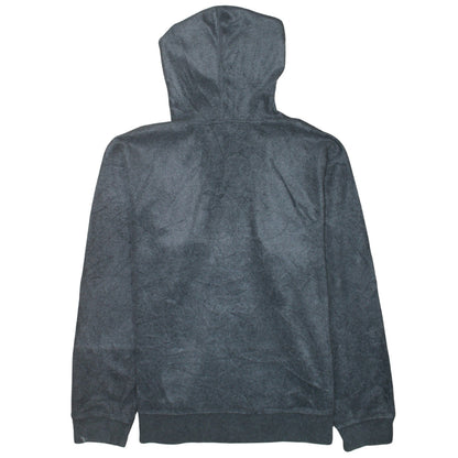 GAP Mens Grey Pullover Hoodie Medium Fleece Logo Sweatshirt