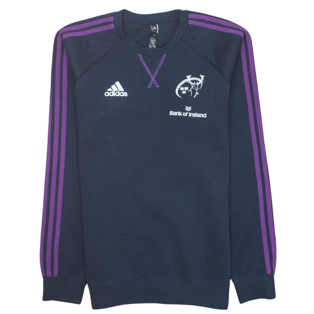 Adidas Men’s Blue Munster Rugby Sweatshirt Medium Crew Neck Pullover