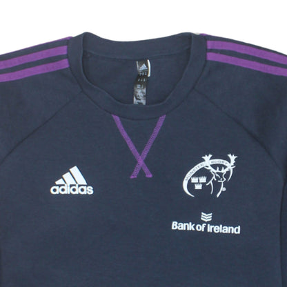 Adidas Men’s Blue Munster Rugby Sweatshirt Medium Crew Neck Pullover