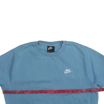 Nike Men's Blue Crew Neck Pullover Sweatshirt Size S