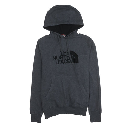 The North Face Mens Grey Pullover Hoodie S Regular Fit Outdoor Fleece