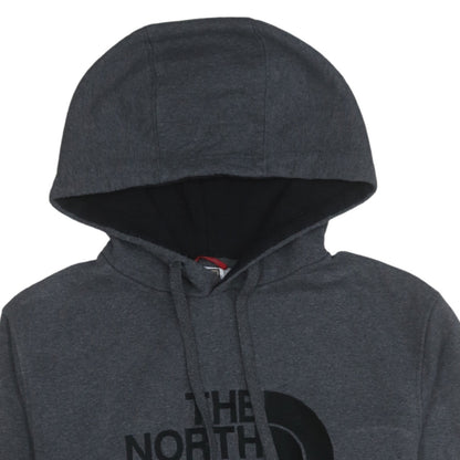 The North Face Mens Grey Pullover Hoodie S Regular Fit Outdoor Fleece