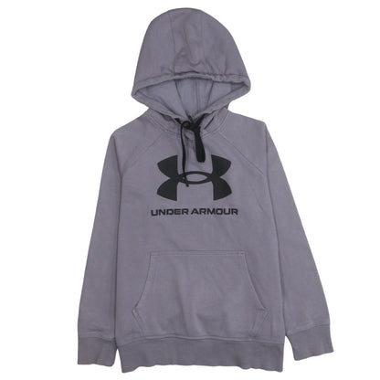 Under Armour Men’s Grey Pullover Hoodie Small Relaxed Fit Sportswear