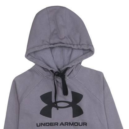 Under Armour Men’s Grey Pullover Hoodie Small Relaxed Fit Sportswear