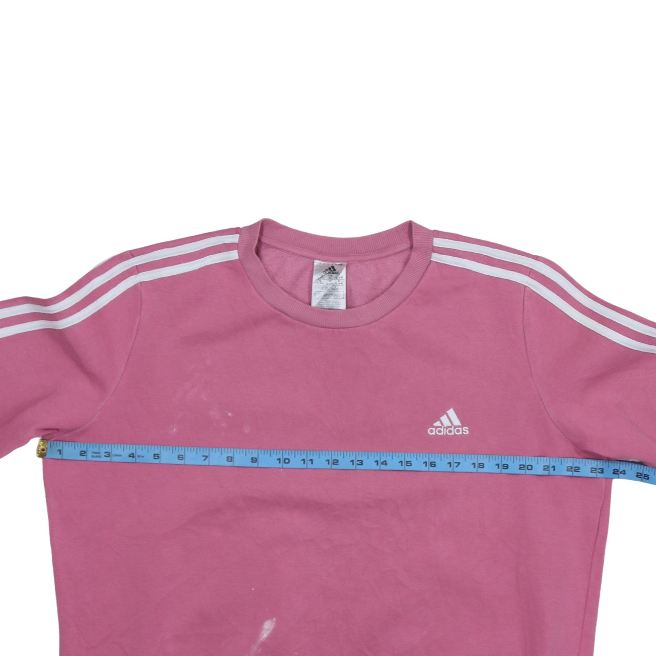 Adidas Women Pink Crew Neck Pullover Sweatshirt XL Relaxed Fit