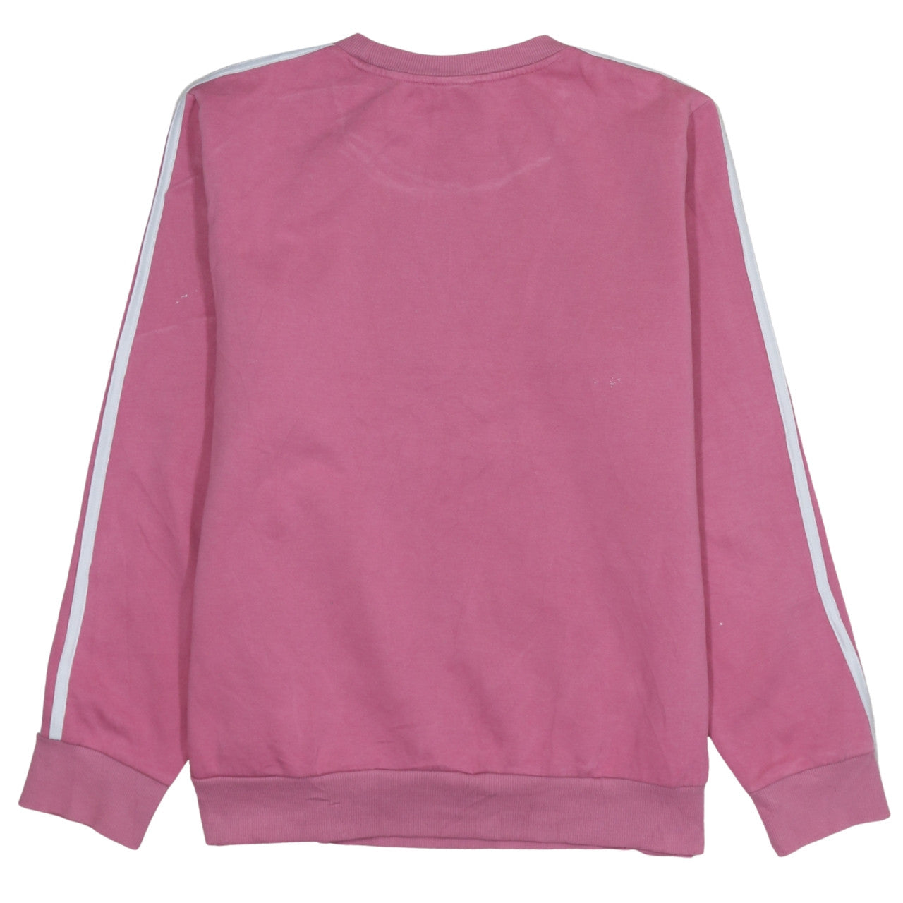 Adidas Women Pink Crew Neck Pullover Sweatshirt XL Relaxed Fit