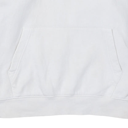 Nike Men's White Pullover Hoodie M Sports Graphic Fleece