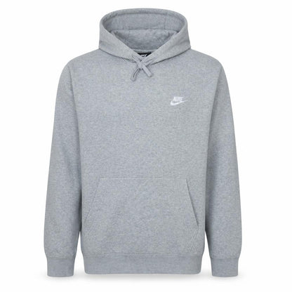 Nike Men's Grey Pullover Hoodie Size M Regular Fit Sports Fleece
