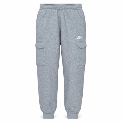 Nike Men's Grey Jogger Fleece Cargo Sweatpants Size S
