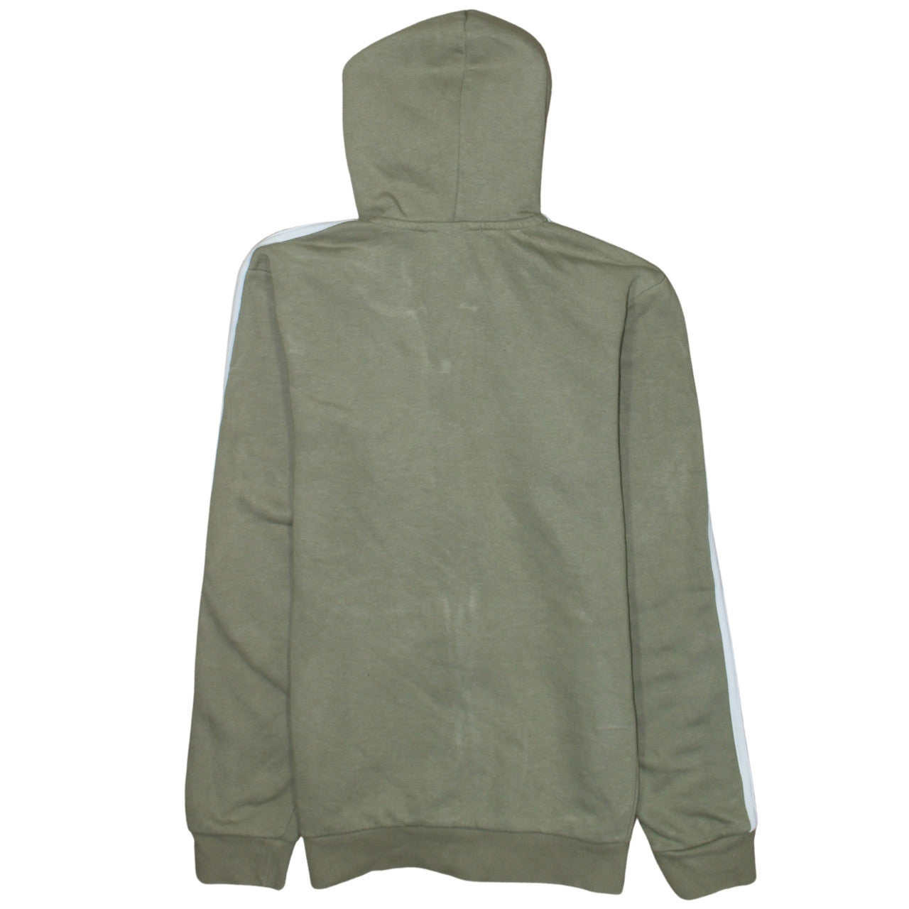 Adidas Men's Green Full Zip Hoodie Size S Regular Fit