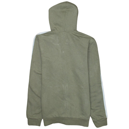 Adidas Men's Green Full Zip Hoodie Size S Regular Fit
