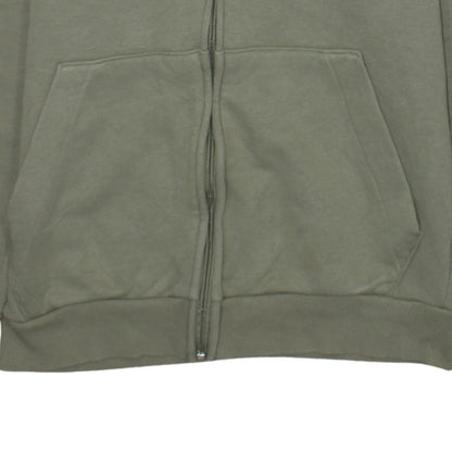 Adidas Men's Green Full Zip Hoodie Size S Regular Fit