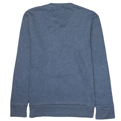Levi's Men's Blue Logo Crew Neck Sweatshirt L Regular Fit