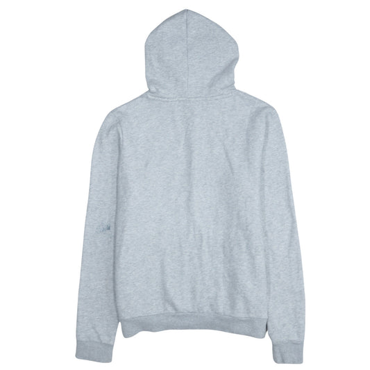 Puma Womens Grey Pullover Hoodie Size 14 with Logo Design