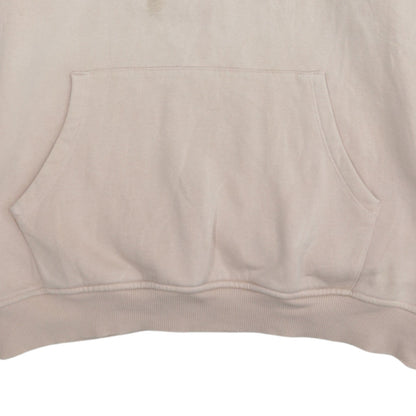 Disney Women Beige Organic Cotton Pullover Hoodie Size 10