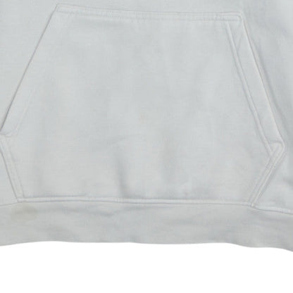 Jordan Men's White Pullover Hoodie M Regular Fit Sports Style