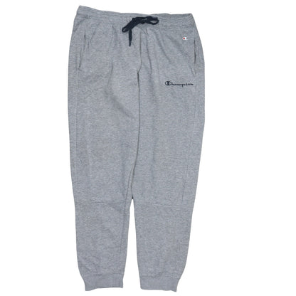 Champion Mens Grey XL Jogger Sweatpants Fleece Tapered Activewear