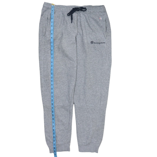 Champion Mens Grey XL Jogger Sweatpants Fleece Tapered Activewear