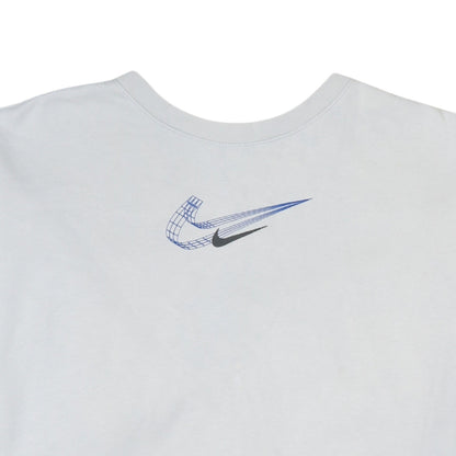 Nike Men's White XL Pullover Sports Graphic Print Sweatshirt