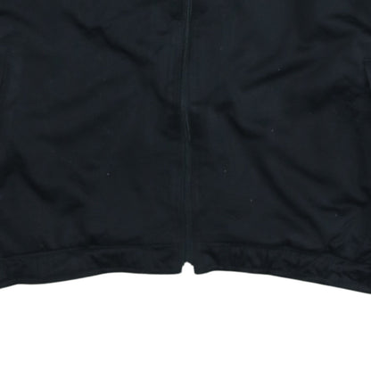 Puma Men's Black 2XL Track Jacket with Zip and Grey Collar