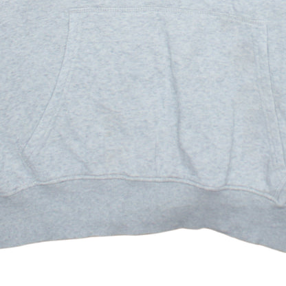 Ellesse Mens Grey 2XL Pullover Hoodie Fleece Logo Sweatshirt