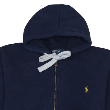 Polo Ralph Lauren Men’s Blue Full Zip Hoodie XL Classic Fit
