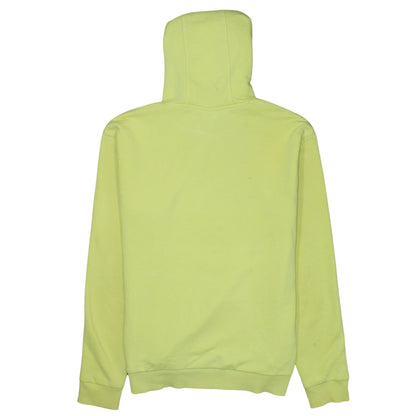 FILA Men Yellow Pullover Hoodie L Regular Fit Cotton Blend