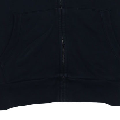 Tommy Hilfiger Men's Black Full Zip Hoodie L Classic Logo