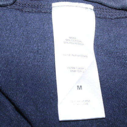 Champion Men's Blue Medium Pullover Sweatshirt Embroidered Logo
