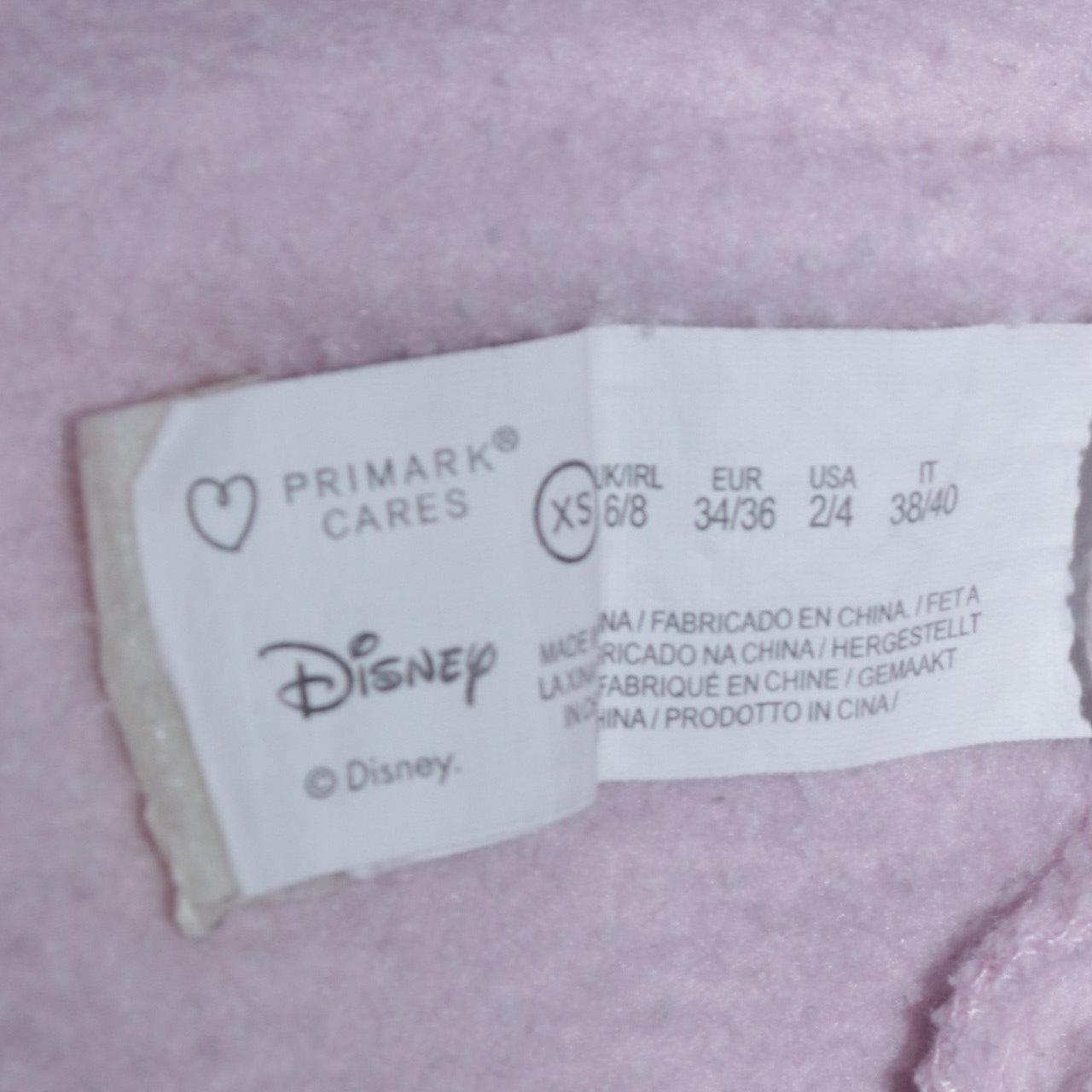 Disney Primark Women XS Pink Pullover Sweatshirt Angel Print