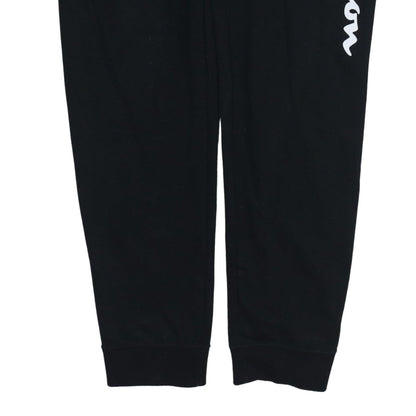 Champion Men's Black L Jogger Sweatpants Elastic Waist Tapered Leg