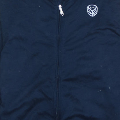 Nike Men's Blue Track Jacket L Full Zip Sportswear