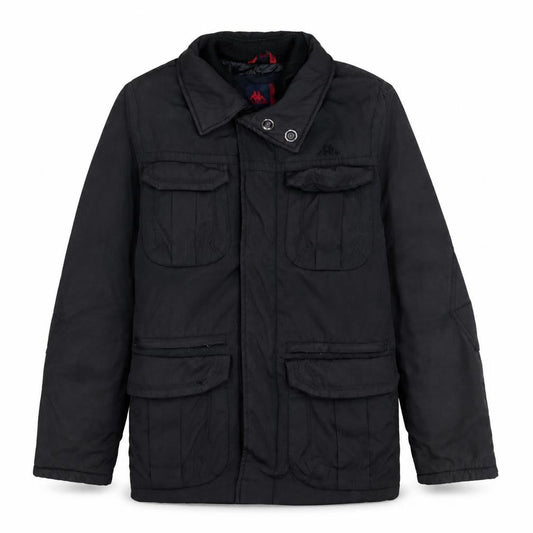 Robe Di Kappa Men's Black Medium Military Jacket Nylon Cotton
