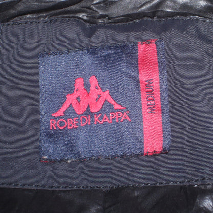 Robe Di Kappa Men's Black Medium Military Jacket Nylon Cotton