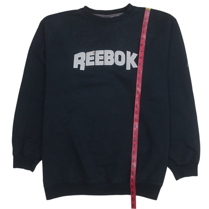 Reebok Men's Blue XL Pullover Sweatshirt Crew Neck Logo Vintage